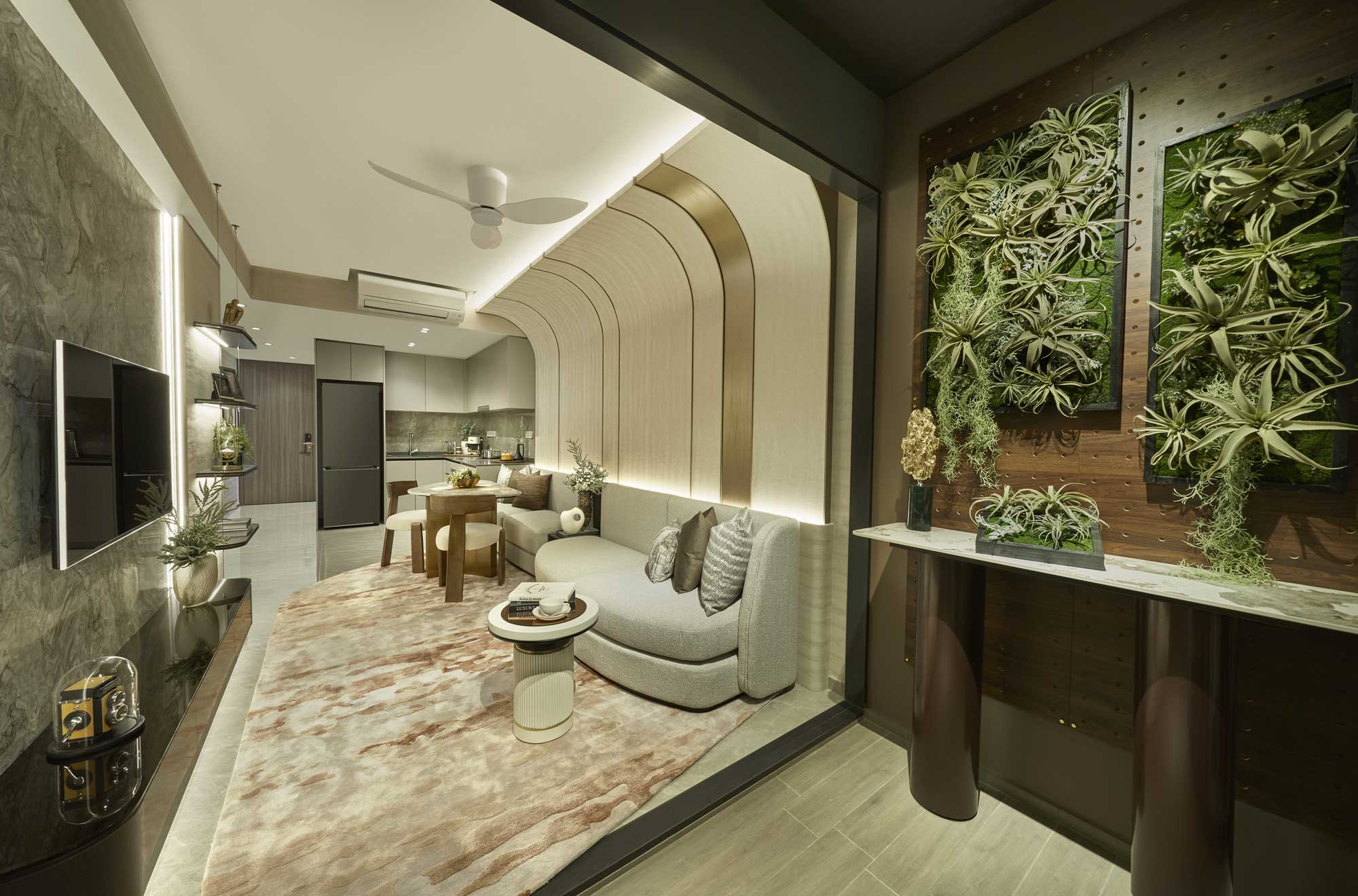 2 Bedroom + Study — Type B2S
